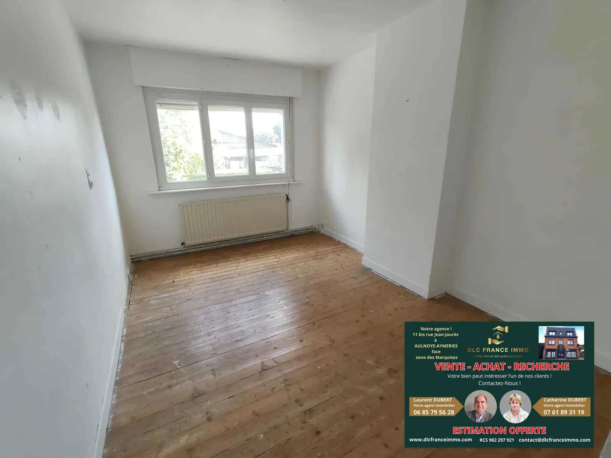 Maison à rafraîchir à Englefontaine avec jardin, garage et 4 chambres 