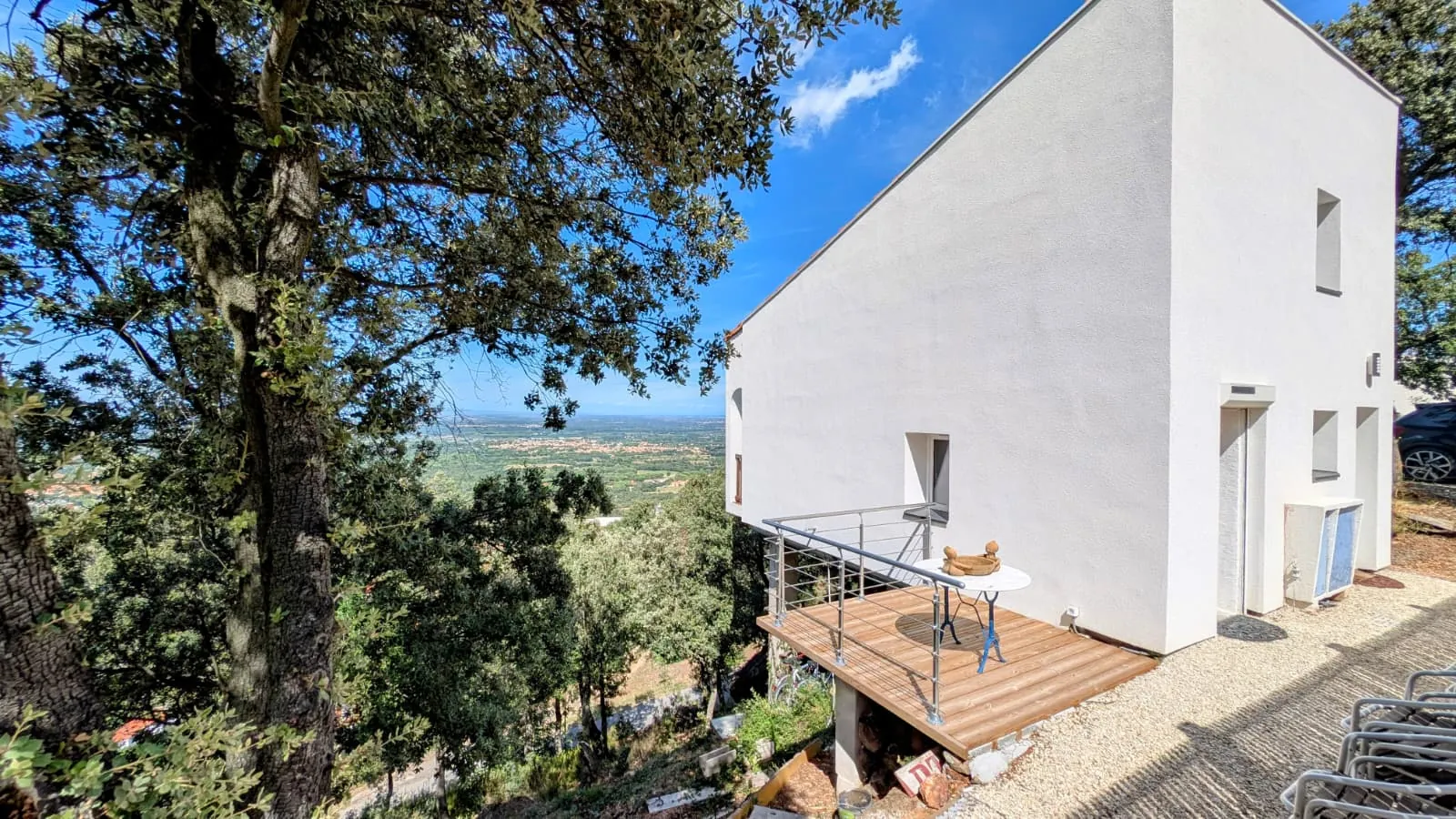 Charmante Tiny House rénovée avec vue spectaculaire sur la mer et la montagne à Laroque des Albères 