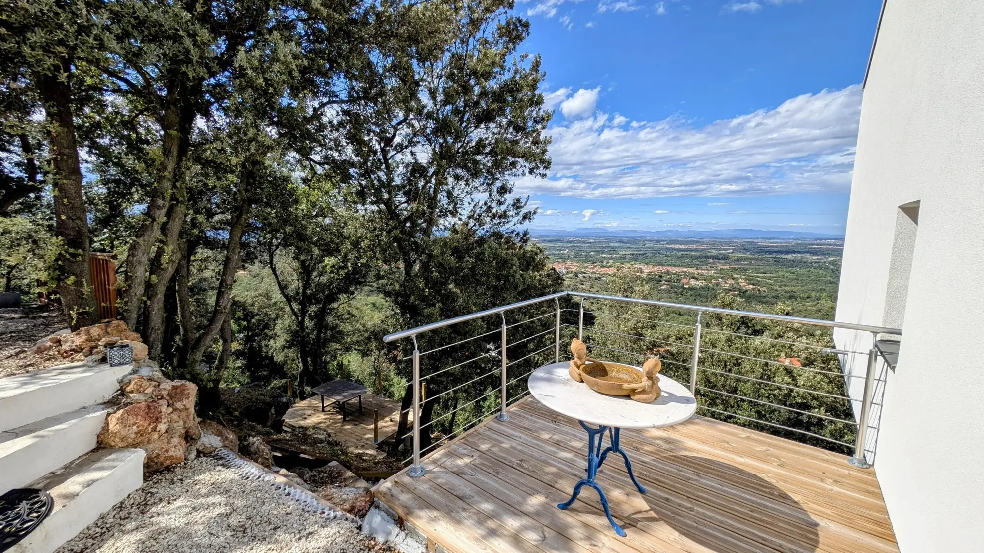 Charmante Tiny House rénovée avec vue spectaculaire sur la mer et la montagne à Laroque des Albères 