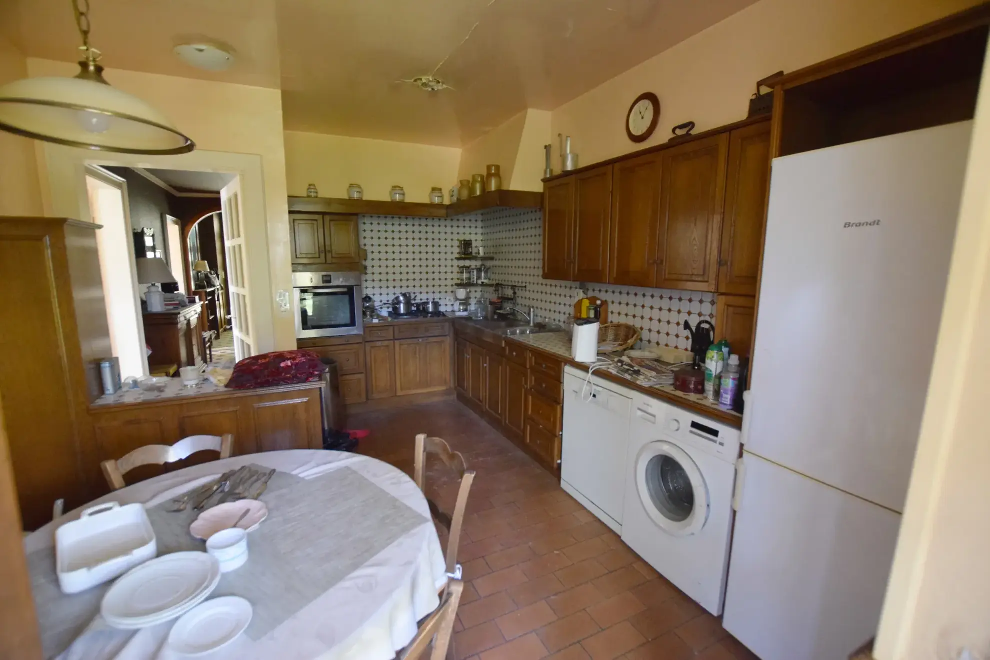 Immeuble ancien à Vieux Charmont avec terrasse, jardin et potentiel pour 3 appartements 