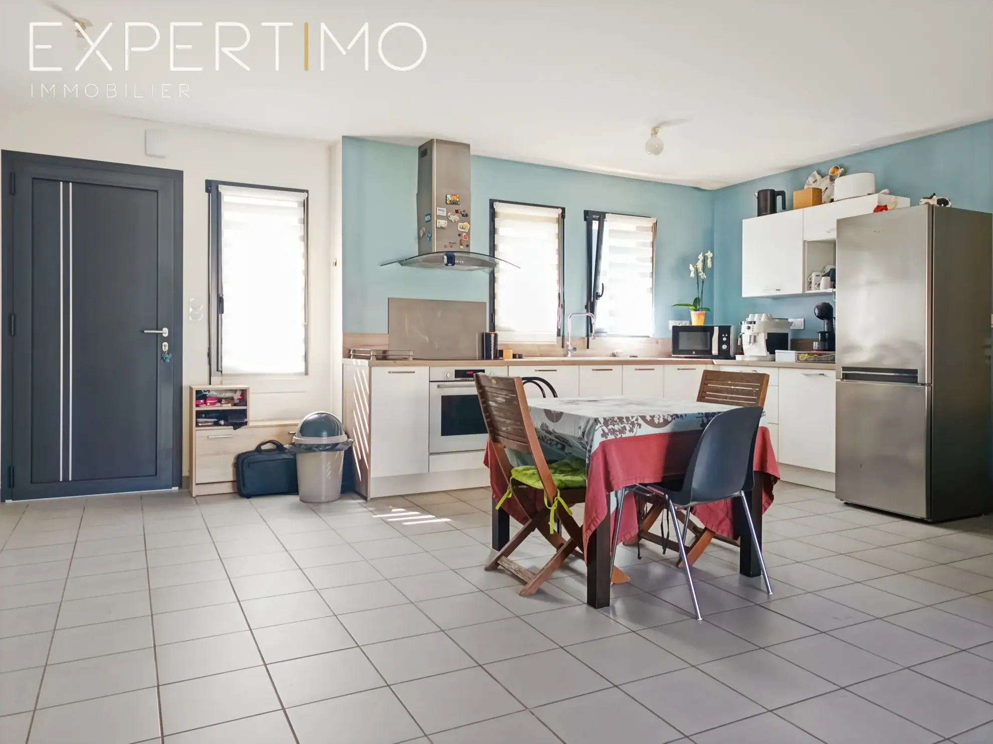 Maison de plain-pied récente à Rue avec 3 chambres et garage, proche centre-ville 