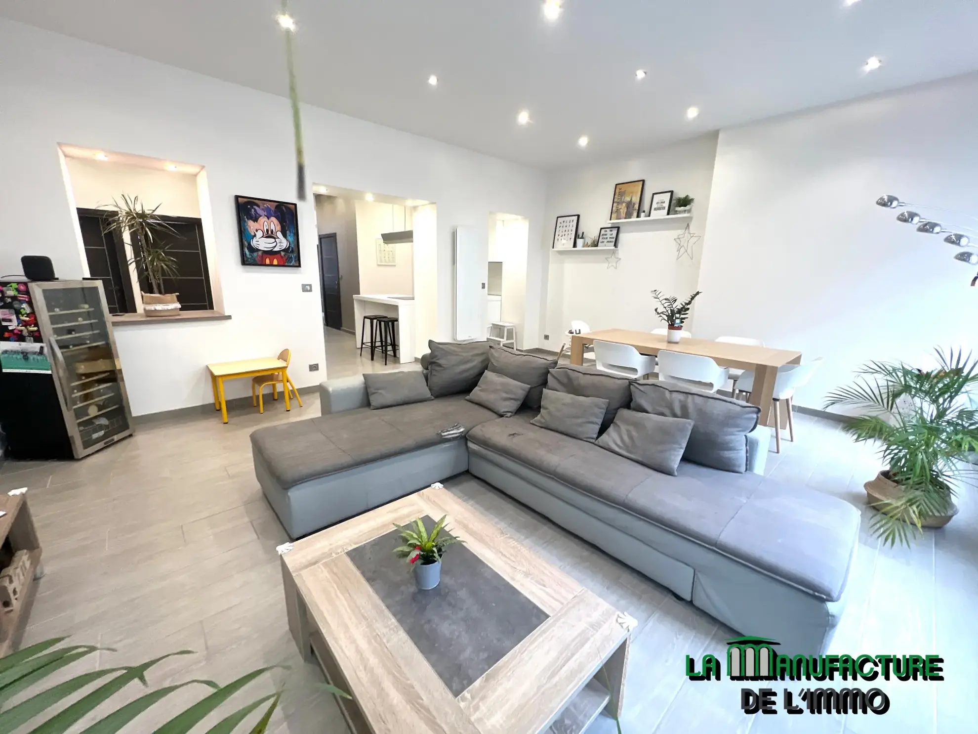 Appartement rénové de 116m² au cœur de Saint-Étienne
