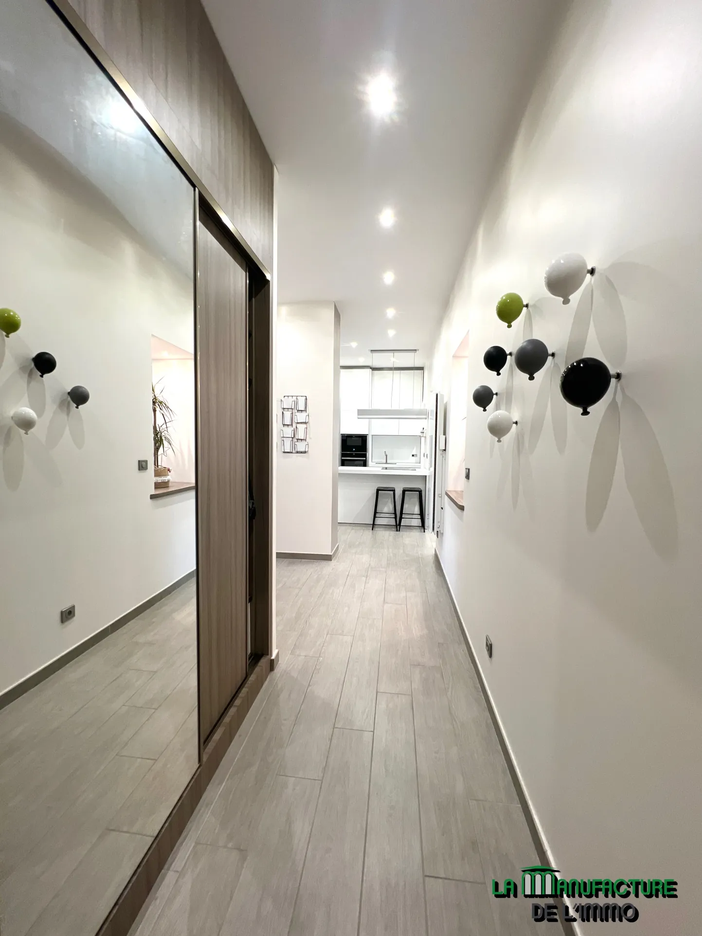 Appartement rénové F5 traversant au cœur de Saint-Étienne 