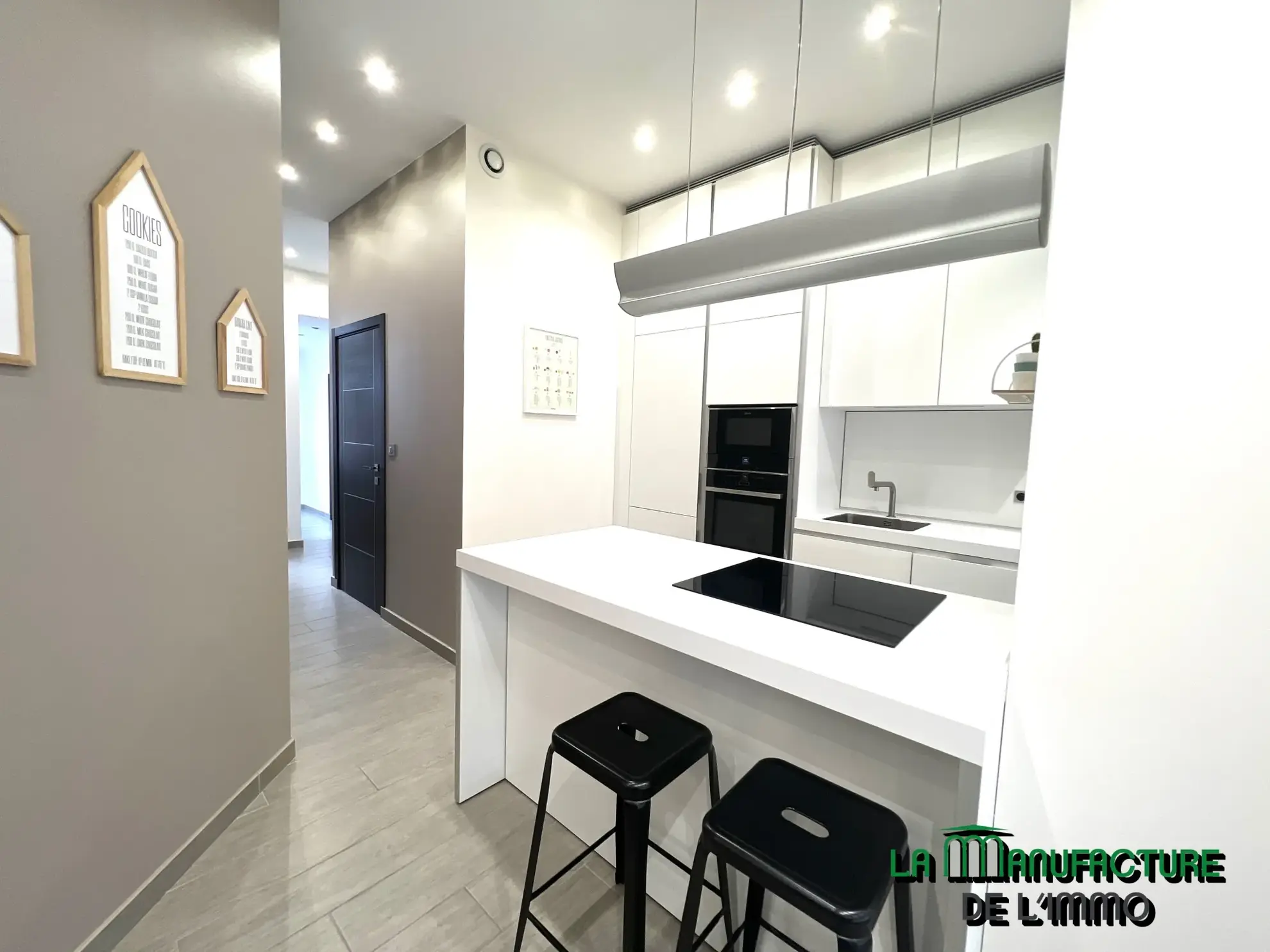 Appartement rénové F5 traversant au cœur de Saint-Étienne 