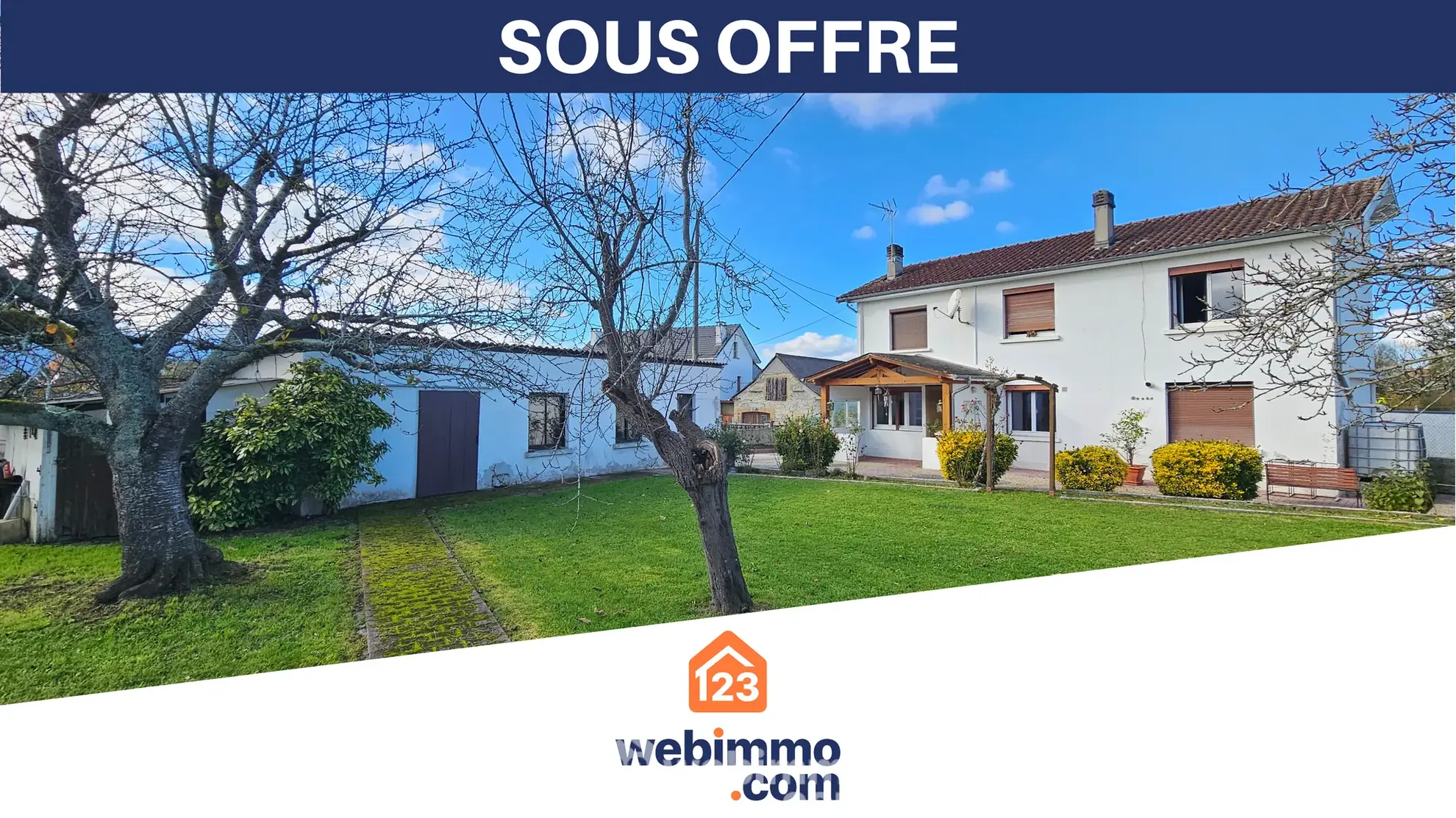 Maison à vendre à Asson de 113 m² avec jardin et vue Pyrénées
