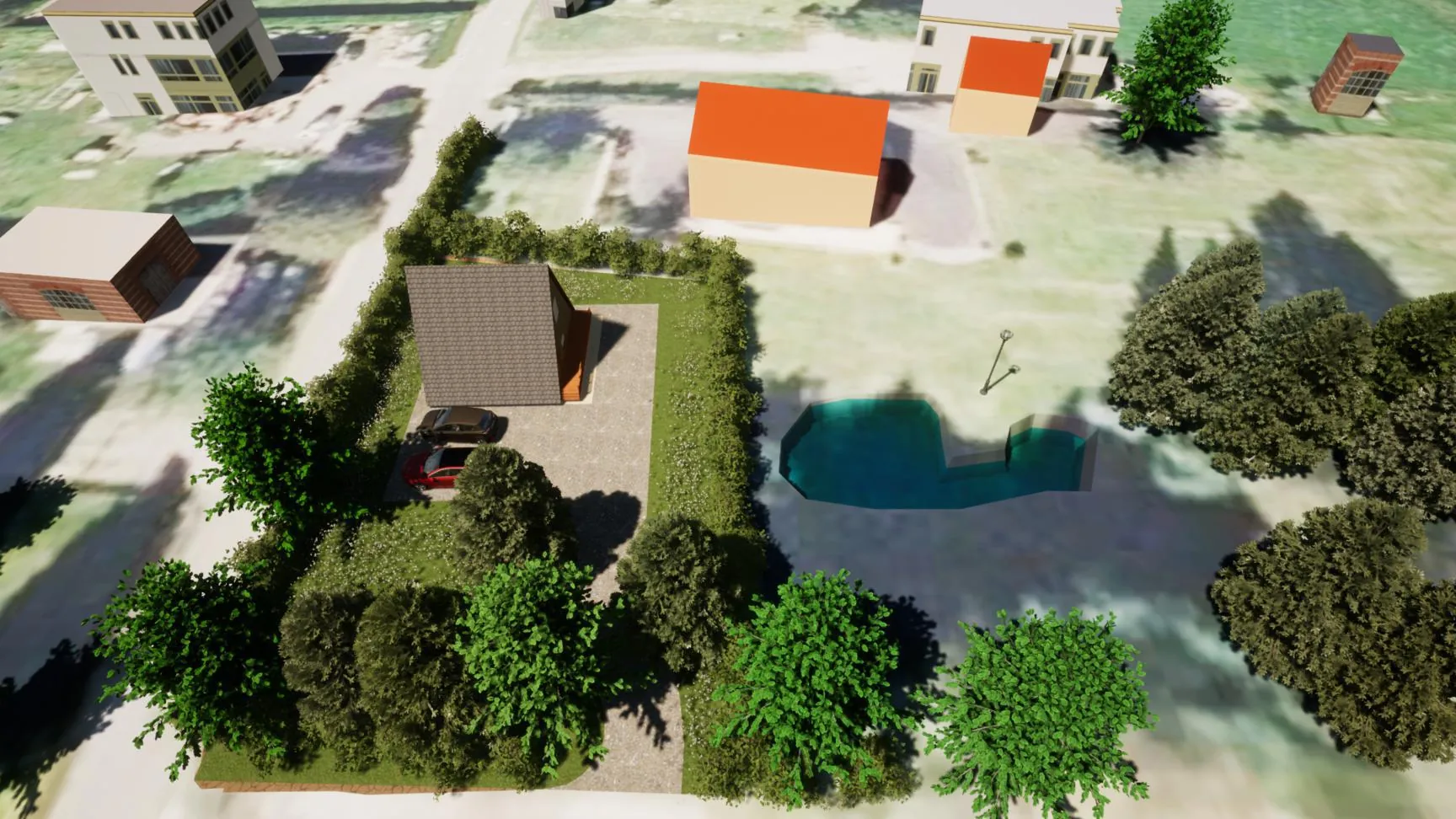 Terrain constructible à Tendon avec vue dégagée et ensoleillement optimal