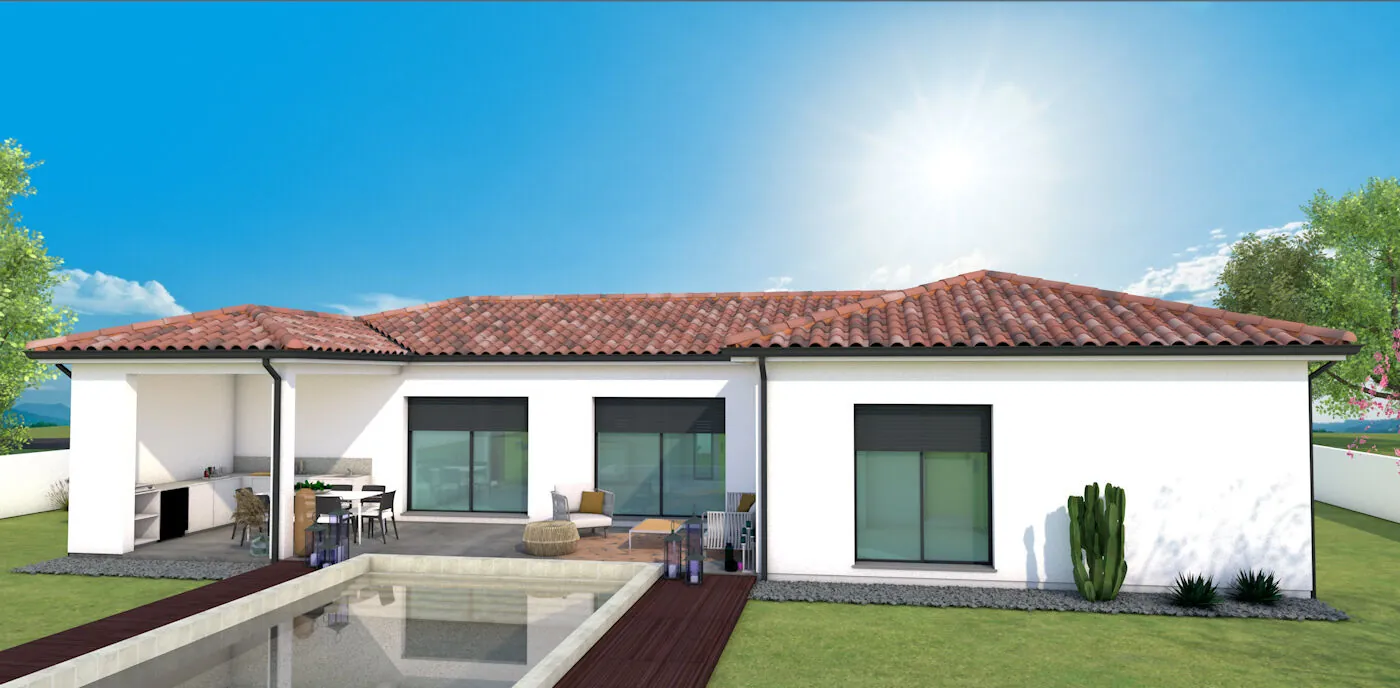 Maison neuve avec vue exceptionnelle à L’eguillac-de-l'Auche - Confort et prestations haut de gamme