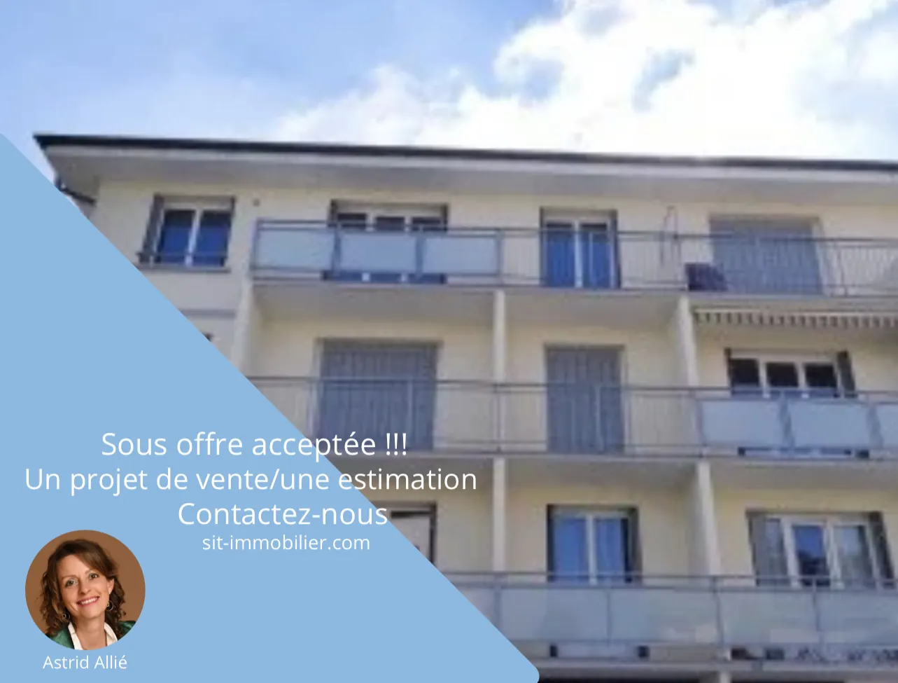 Appartement T3 à Vienne - Rue Vimaine avec balcon, parking et cave
