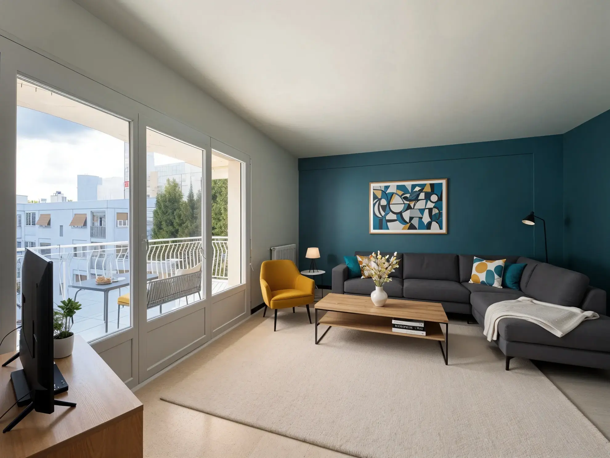 Appartement T3 avec terrasse en dernier étage à Montpellier proche Arceaux