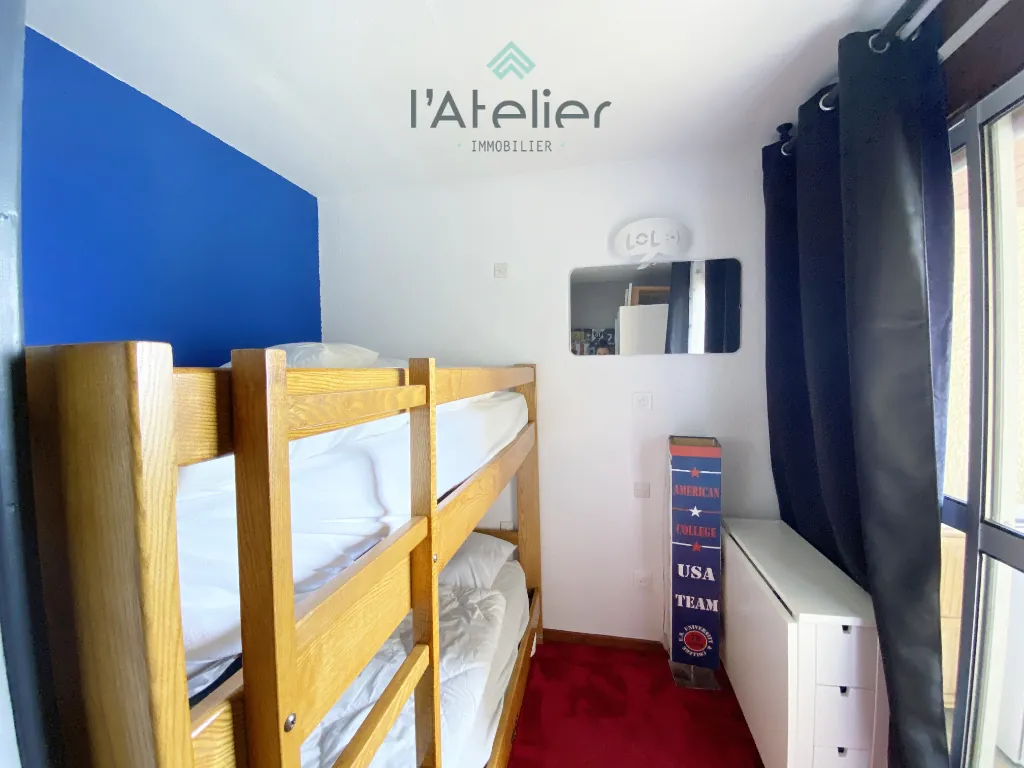 Appartement de 30 m2 avec vue sur pistes à Saint-Lary pour investissement ou résidence 