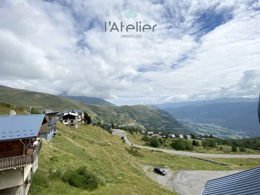 Appartement de 30 m2 avec vue sur pistes à Saint-Lary pour investissement ou résidence 