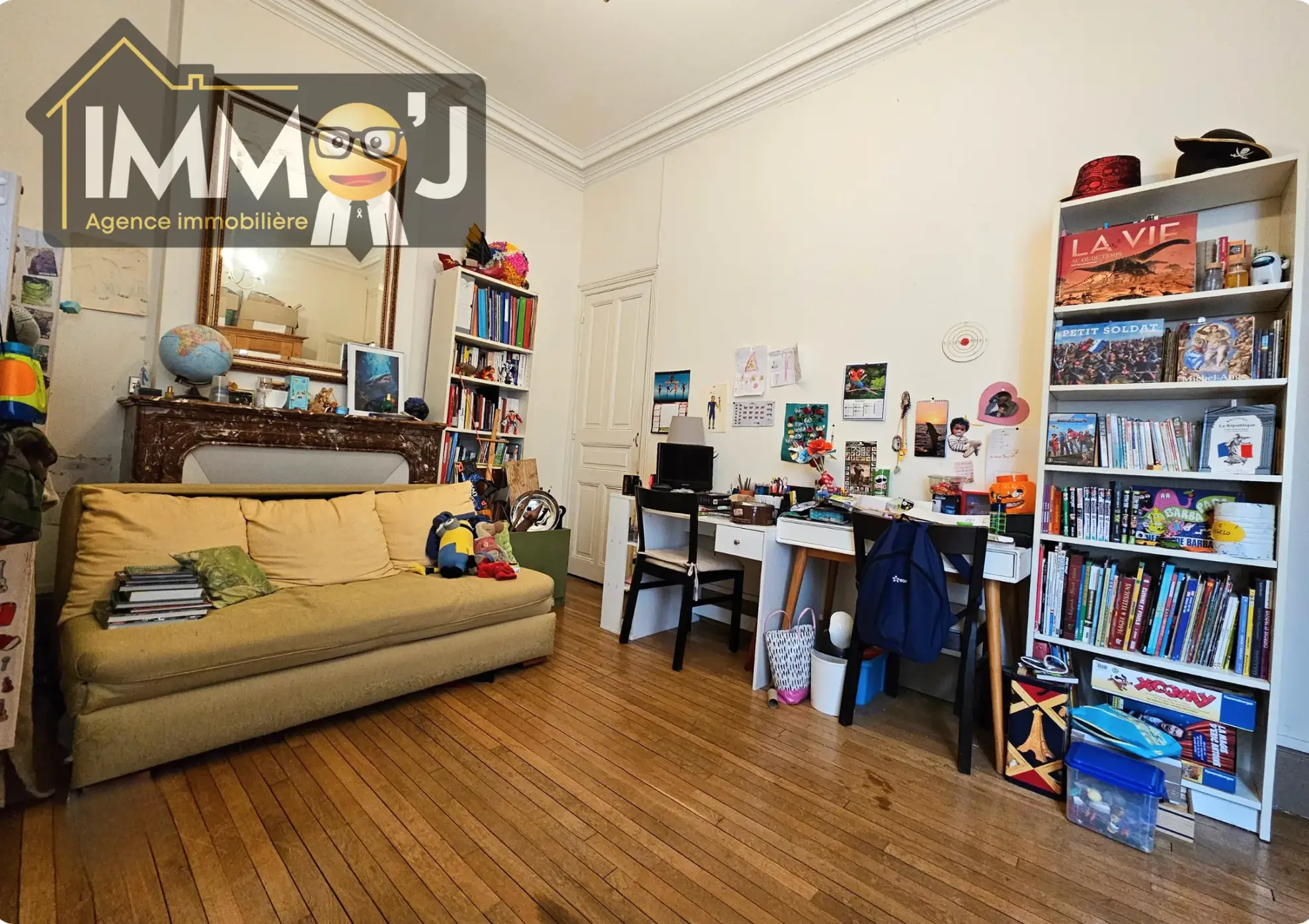Appartement ancien à Nancy de 82m² avec balcon et cave dans le secteur Anatole France 