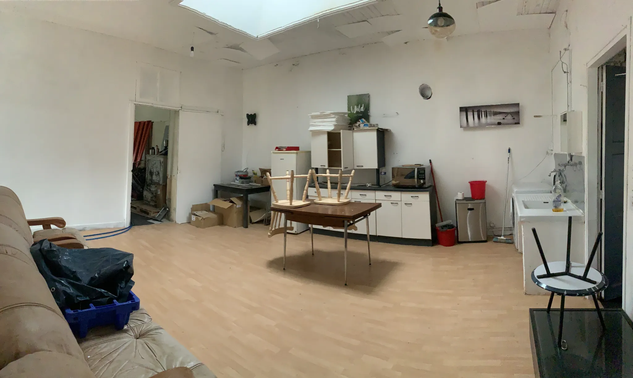 Maison de plain-pied à Bazauges - 140 m² avec grand garage rénové 