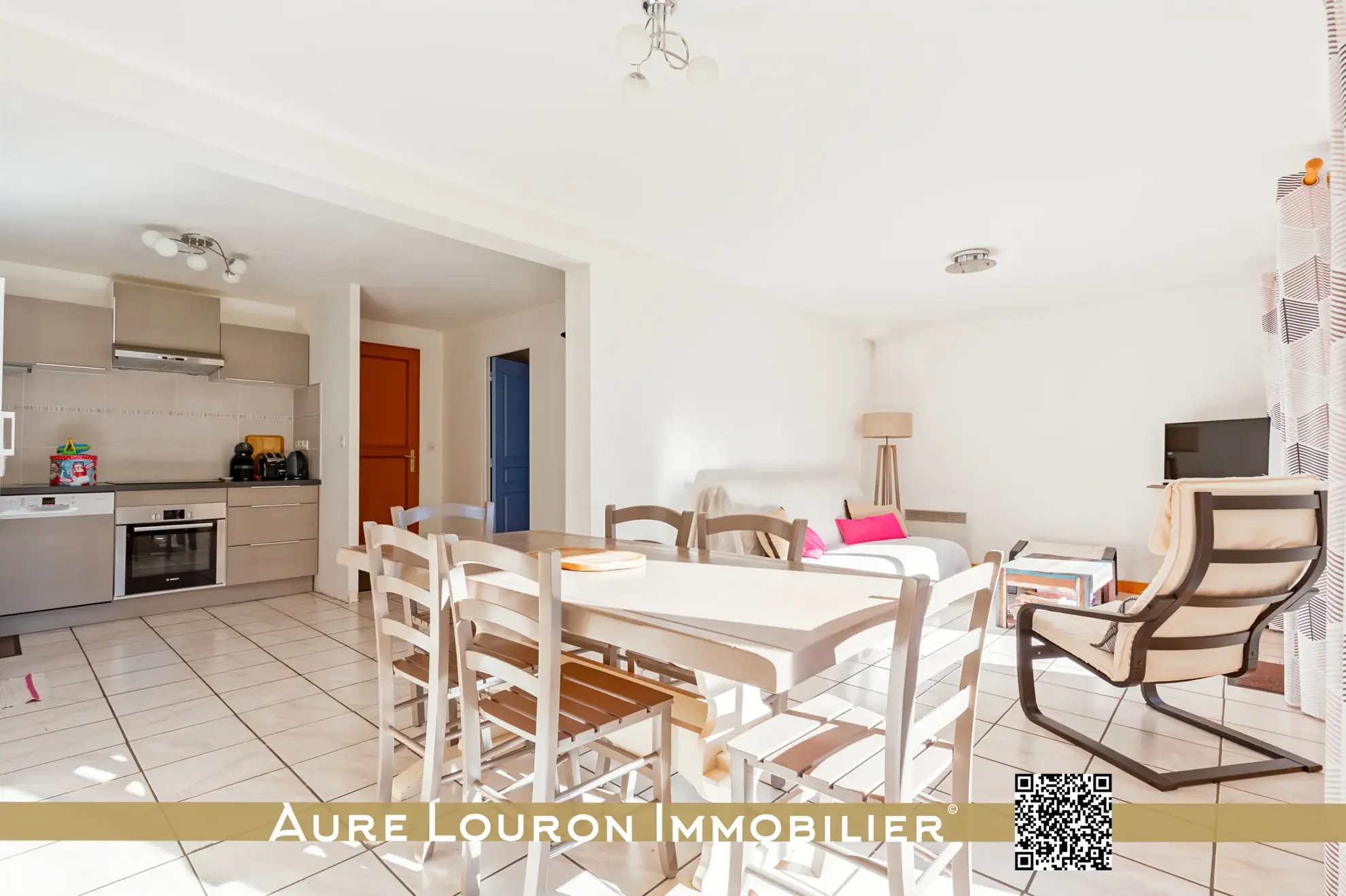 Appartement 3 pièces avec jardin et parking à Ancizan, idéal résidence ou investissement 