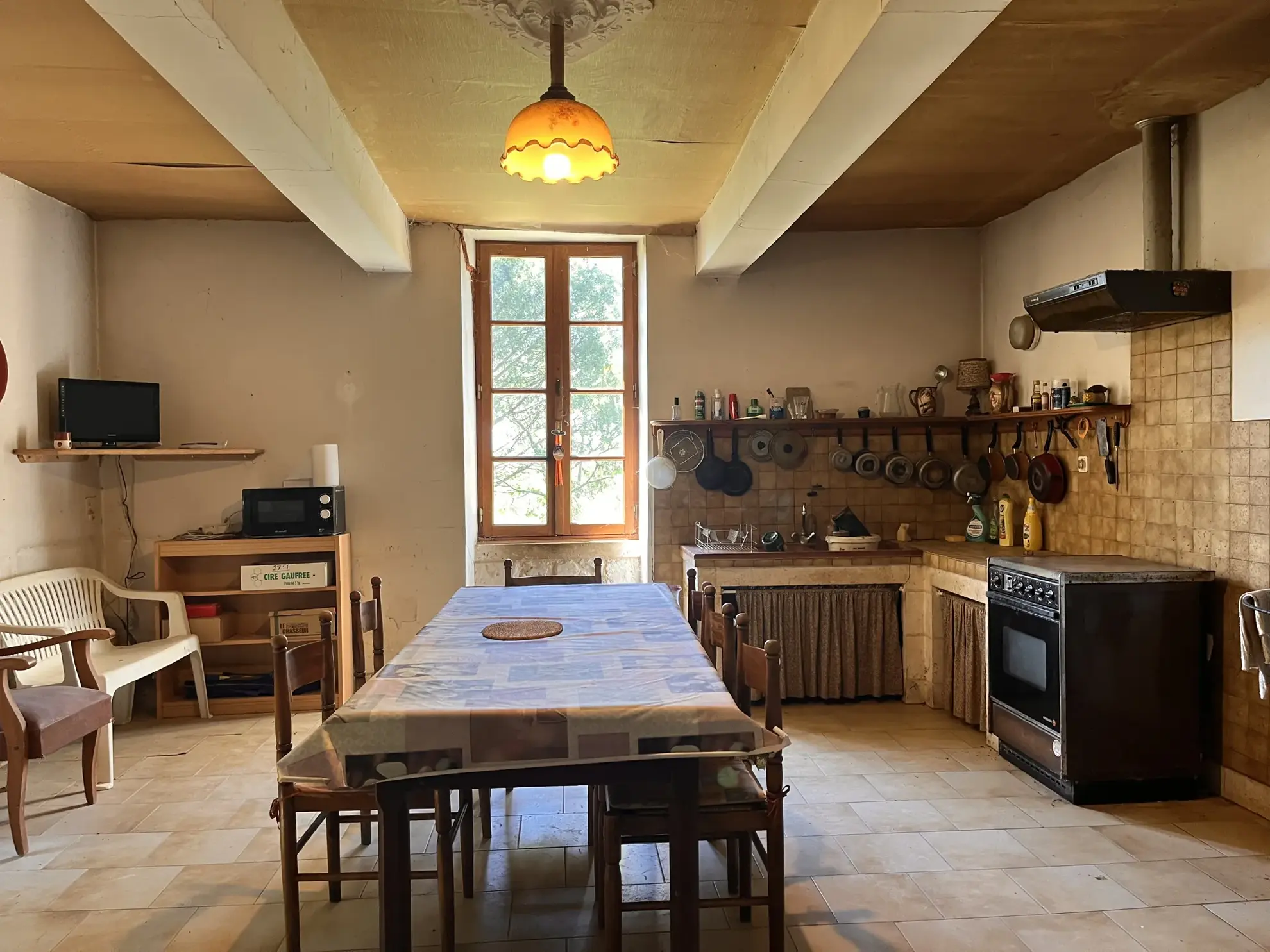 Ancien Corps de Ferme à Rénover dans le Gers avec Vue Pyrénées 