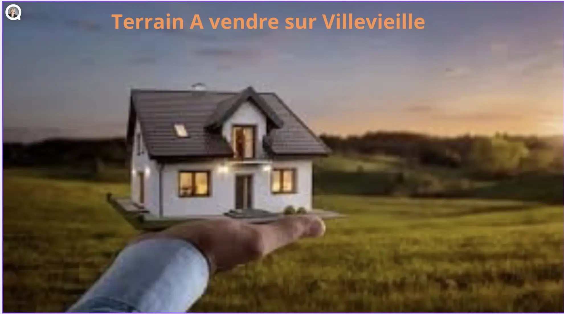 Terrain à bâtir de 295 m² à Villevielle proche Sommières 