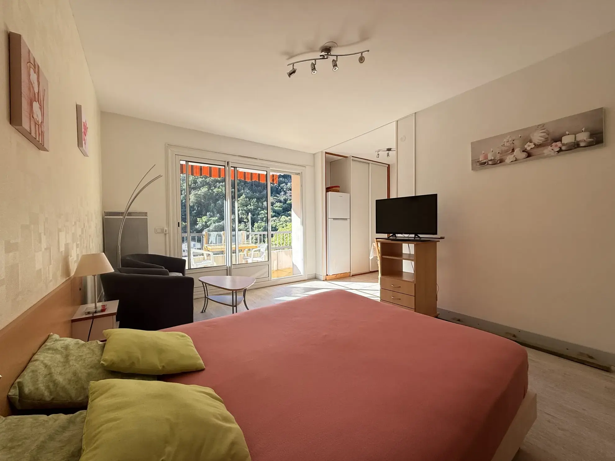 Studio lumineux de 27,97 m² avec terrasse et vue montagne à Amélie-les-Bains 