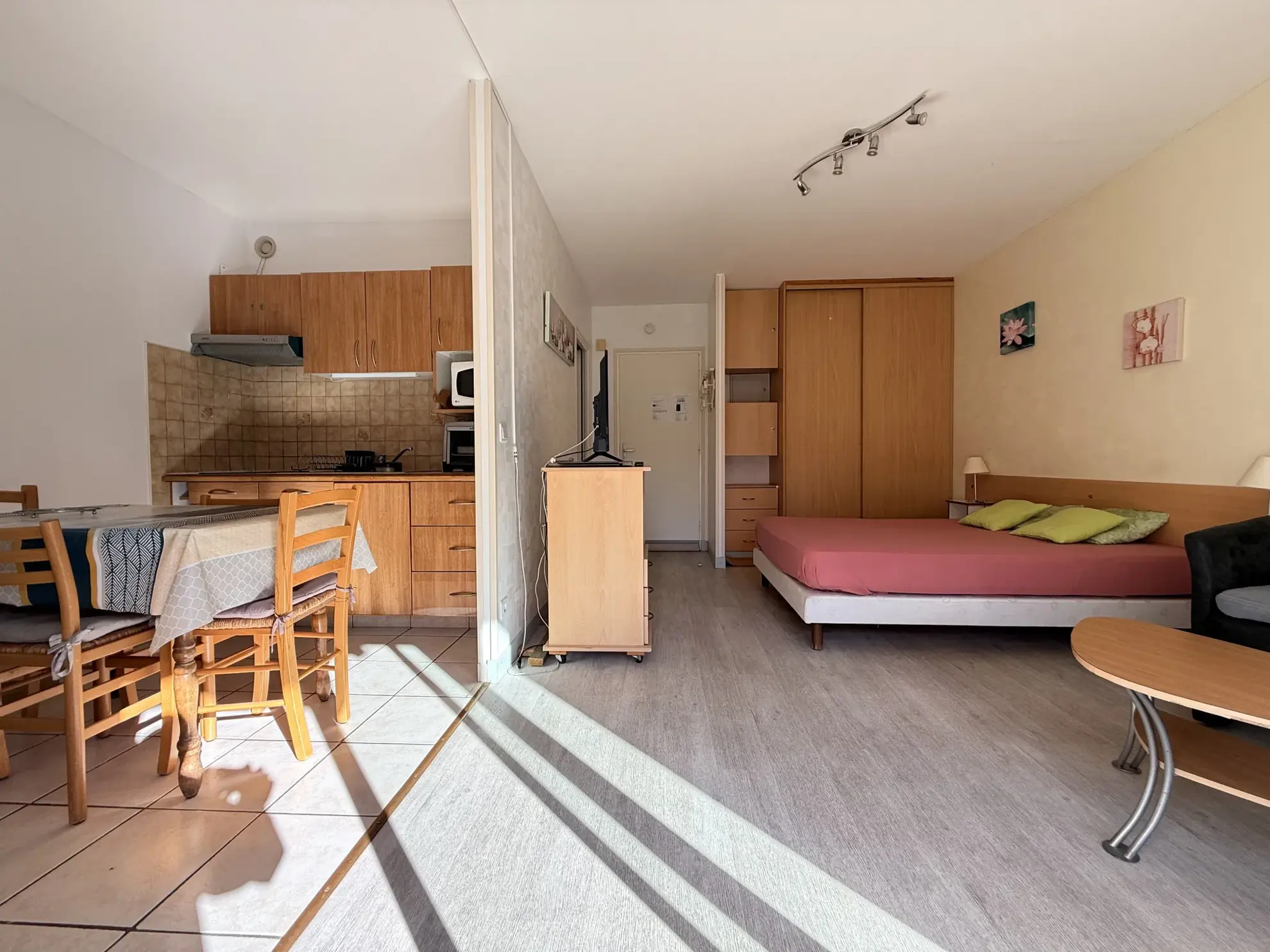 Studio lumineux de 27,97 m² avec terrasse et vue montagne à Amélie-les-Bains 