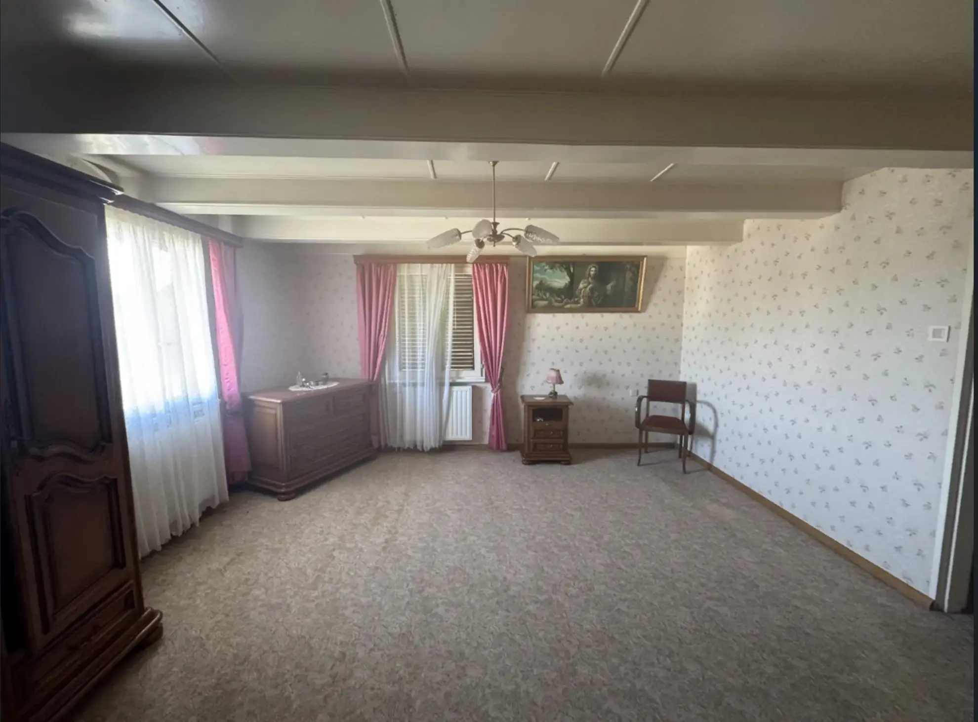 Maison de caractère à Riespach, 3 chambres, dépendances, terrain 11 ares au cœur du Sundgau 