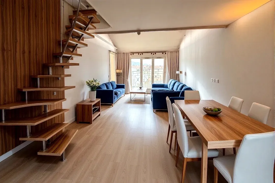 Appartement 3 pièces avec terrasse, garage et parking à Vienne 