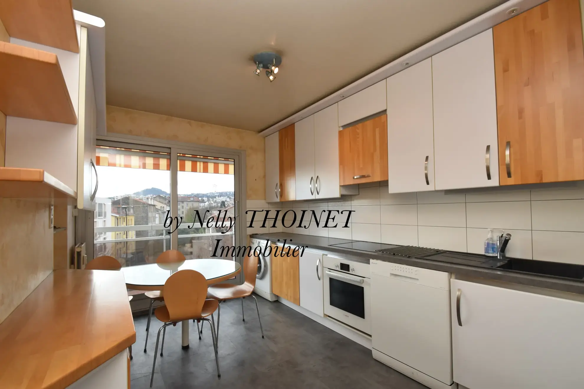 Appartement lumineux de 115m² à Chamalieres, secteur Berthelot avec balcon, garage et cave