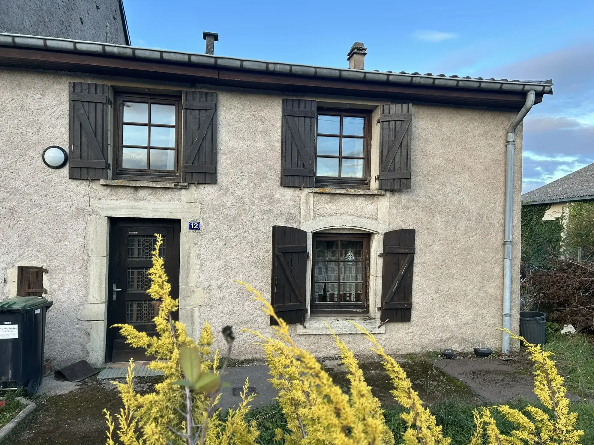 Belle maison de village avec terrain à Lucy à vendre 