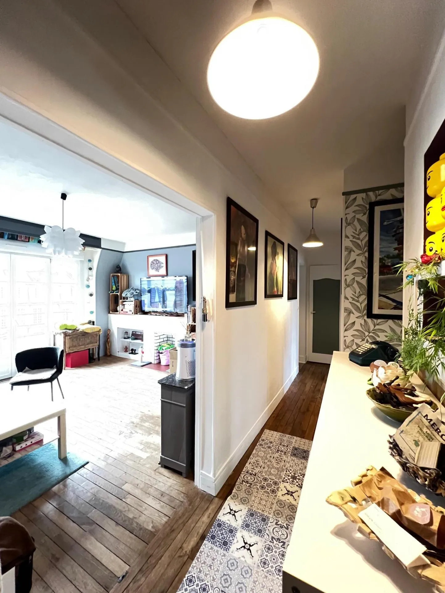 Appartement 3 pièces avec balcon plein sud à Abbeville - Vue sur la collégiale 