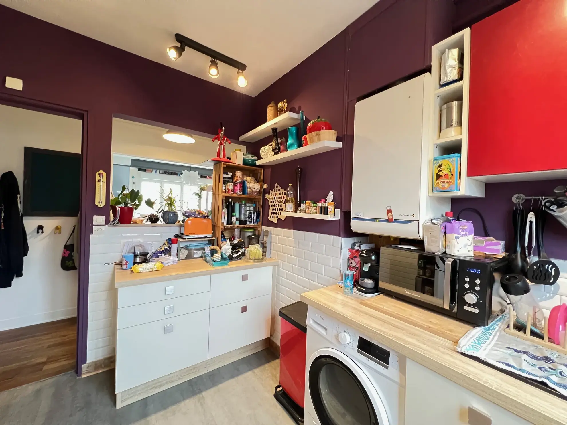 Appartement 3 pièces avec balcon plein sud à Abbeville - Vue sur la collégiale 