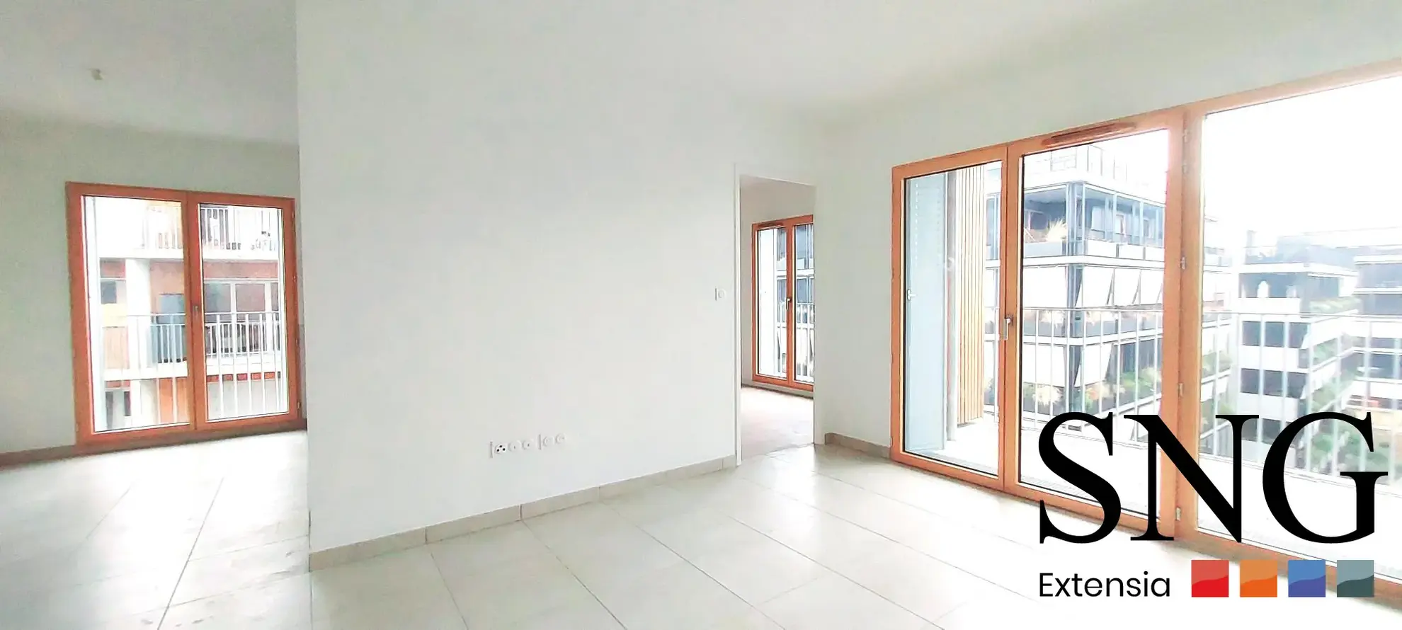 Appartement T2 neuf avec balcon et parking intérieur à Saint-Martin du Touch