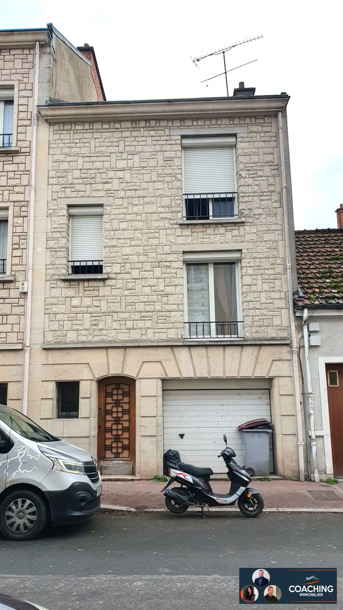 Maison de ville à vendre avec bail en cours à Vitry-le-François