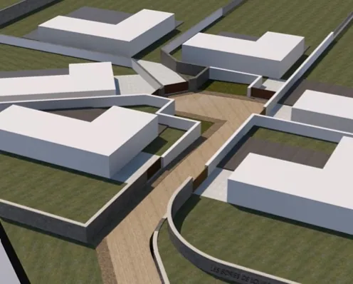 Magnifique terrain constructible de 1070 m² aux Terrasses des Bories, superbe vue au lac Salagou