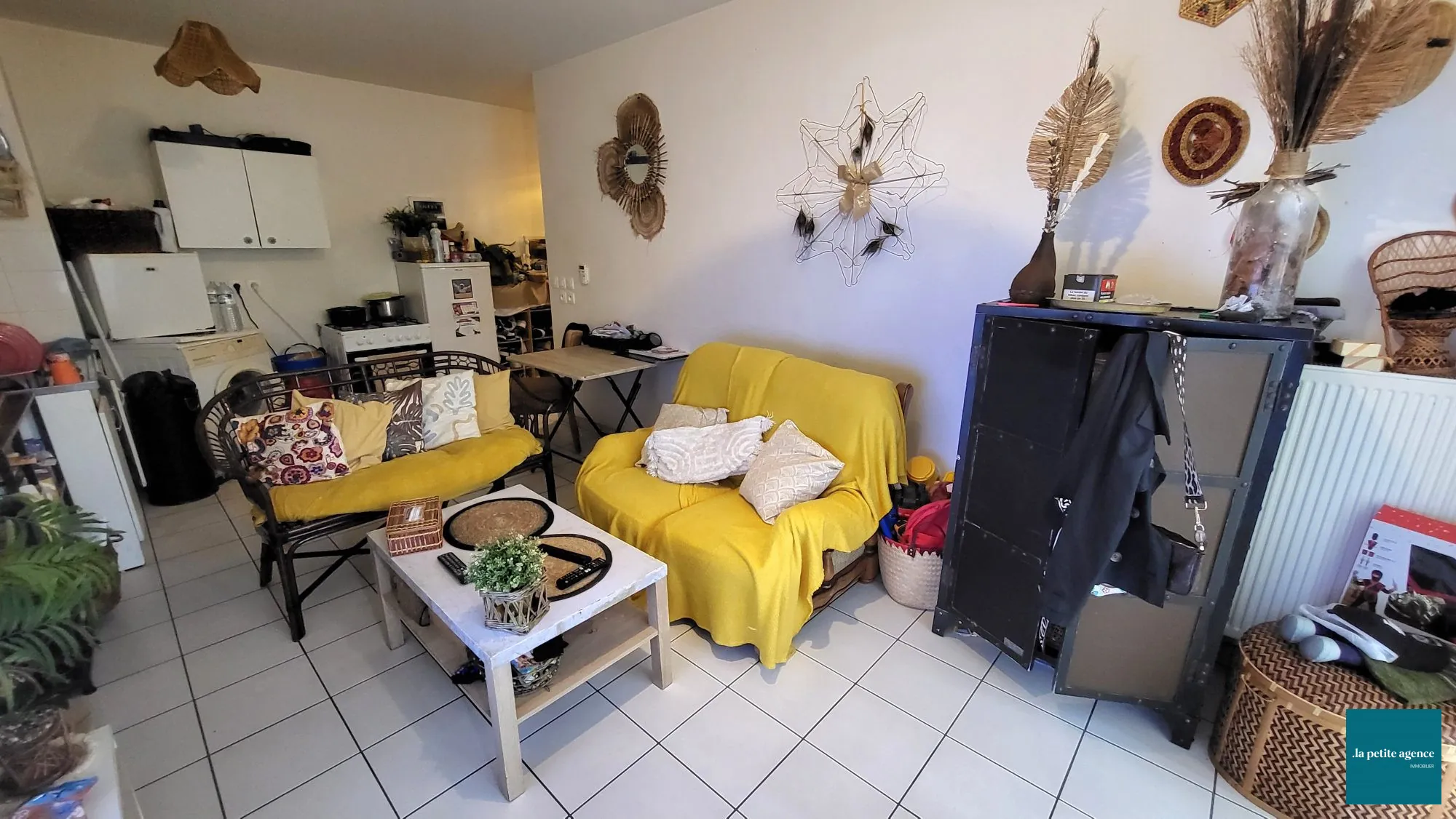 Bel appartement en rez-de-jardin de 43 m² à Honfleur avec terrasse et parking privé 