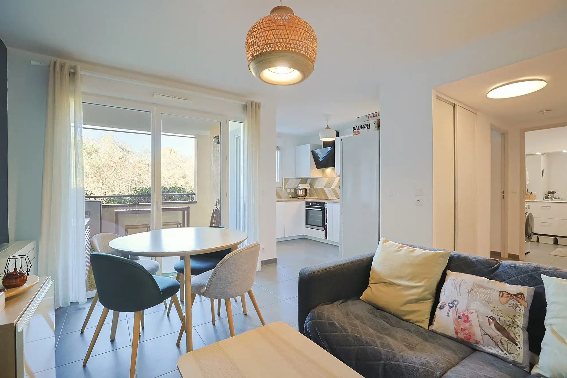 Appartement T2 de 41 m² avec jardin privé et parking au Pradet