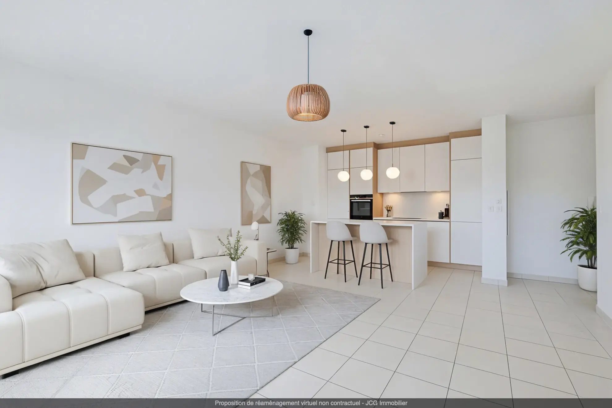 Appartement T3 avec terrasse et garages à Cuers - Résidence sécurisée