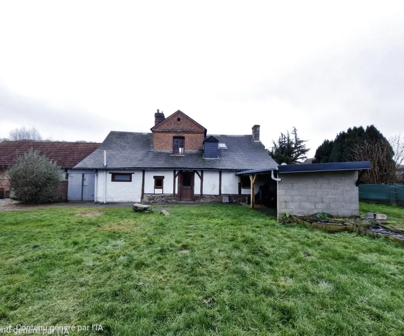 Fermette à vendre à Torcy (76) - 4 chambres, grand terrain, rénovée