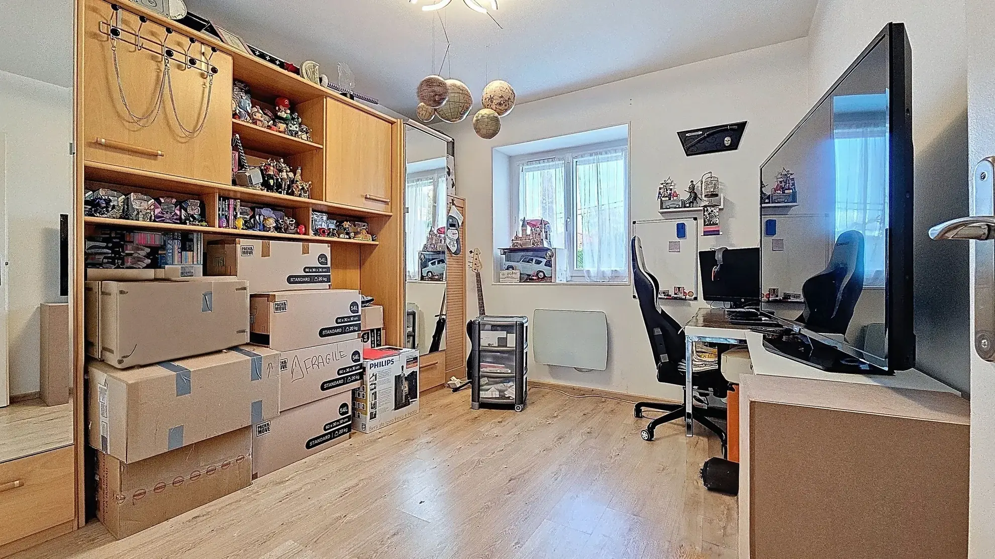 Maison de plain-pied avec 3 chambres et garage à Frans 