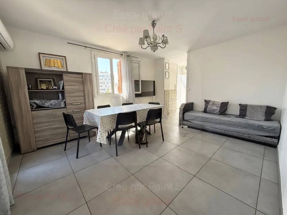 Investissement locatif Marseille 14ème - Appartement T4 loué avec cave et rentabilité de 8,5 % 