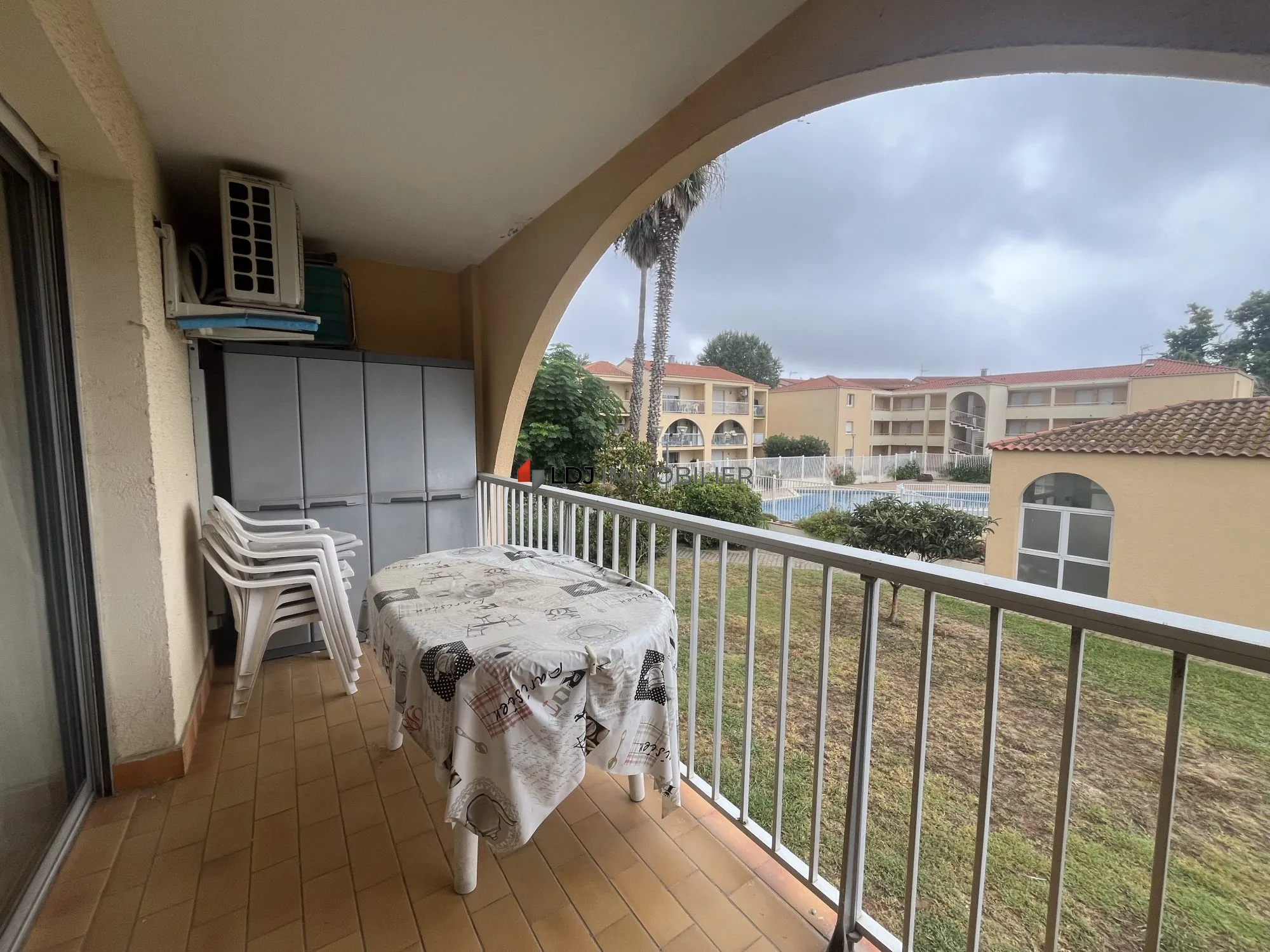 Appartement T2 Meublé avec Terrasse, Piscine et Tennis à Canet-Plage 