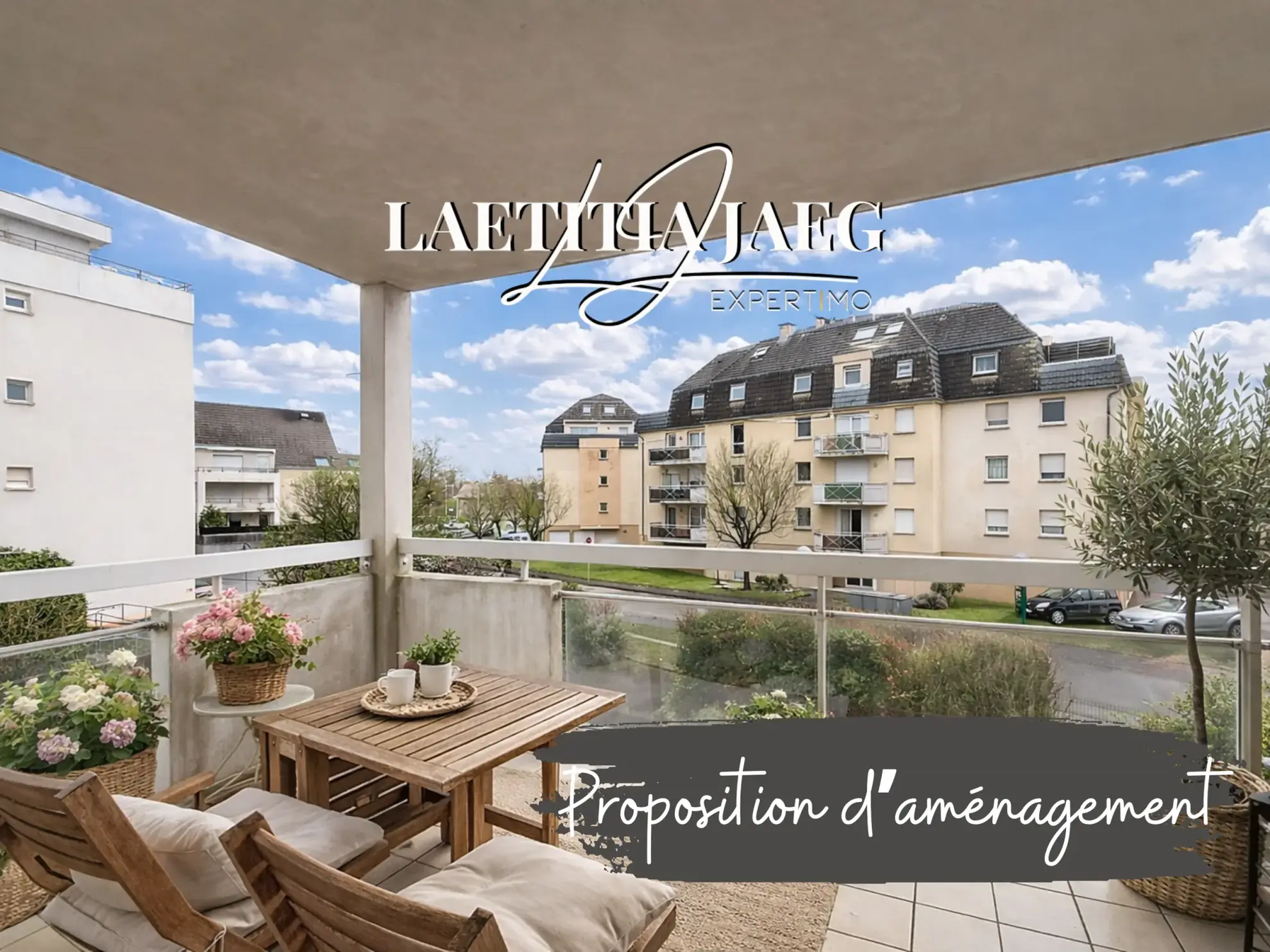 Appartement 3 pièces avec balcon, garage et cave à Erstein