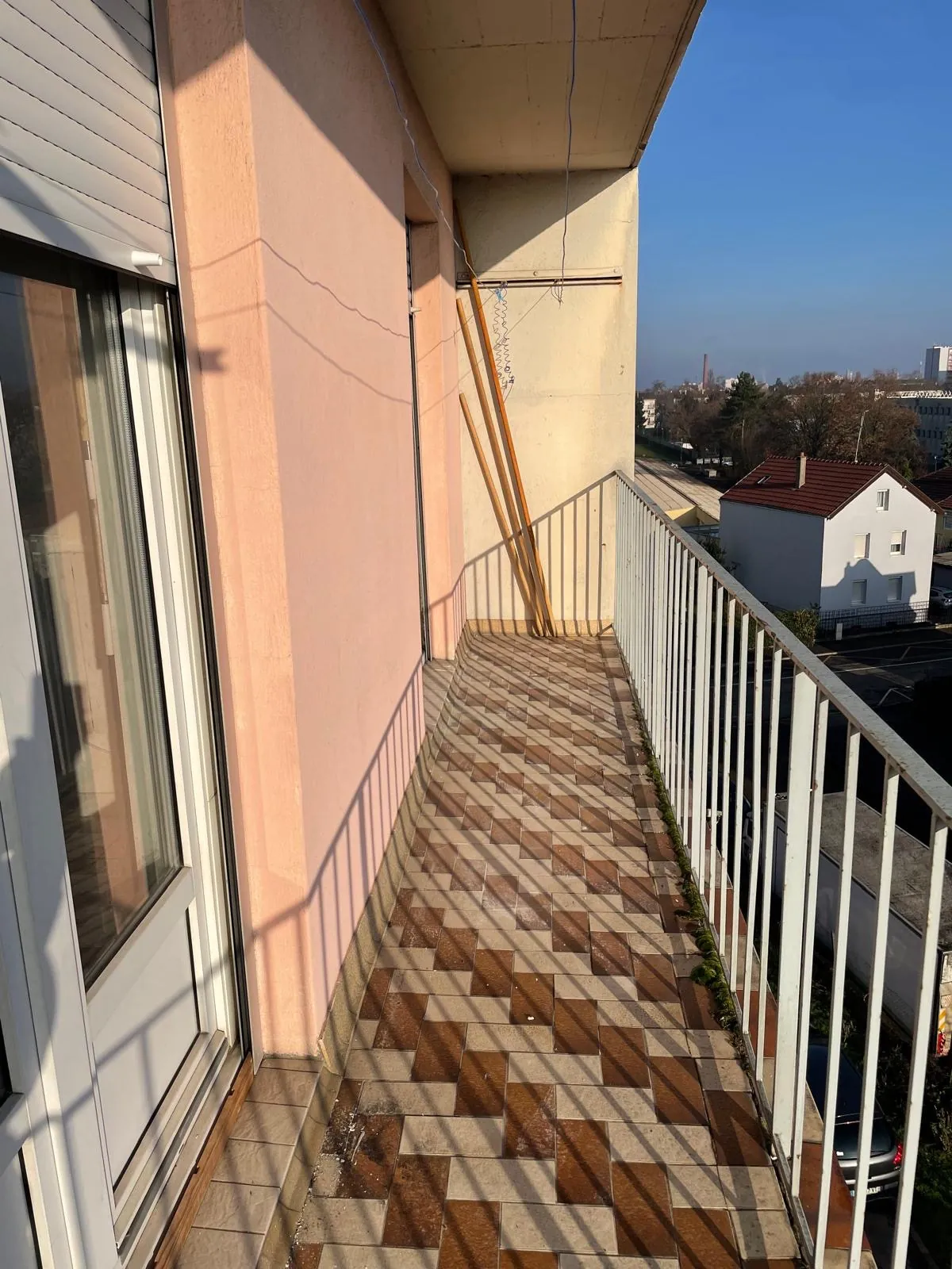 Appartement F3 rénové avec balcon à Mulhouse Brustlein 