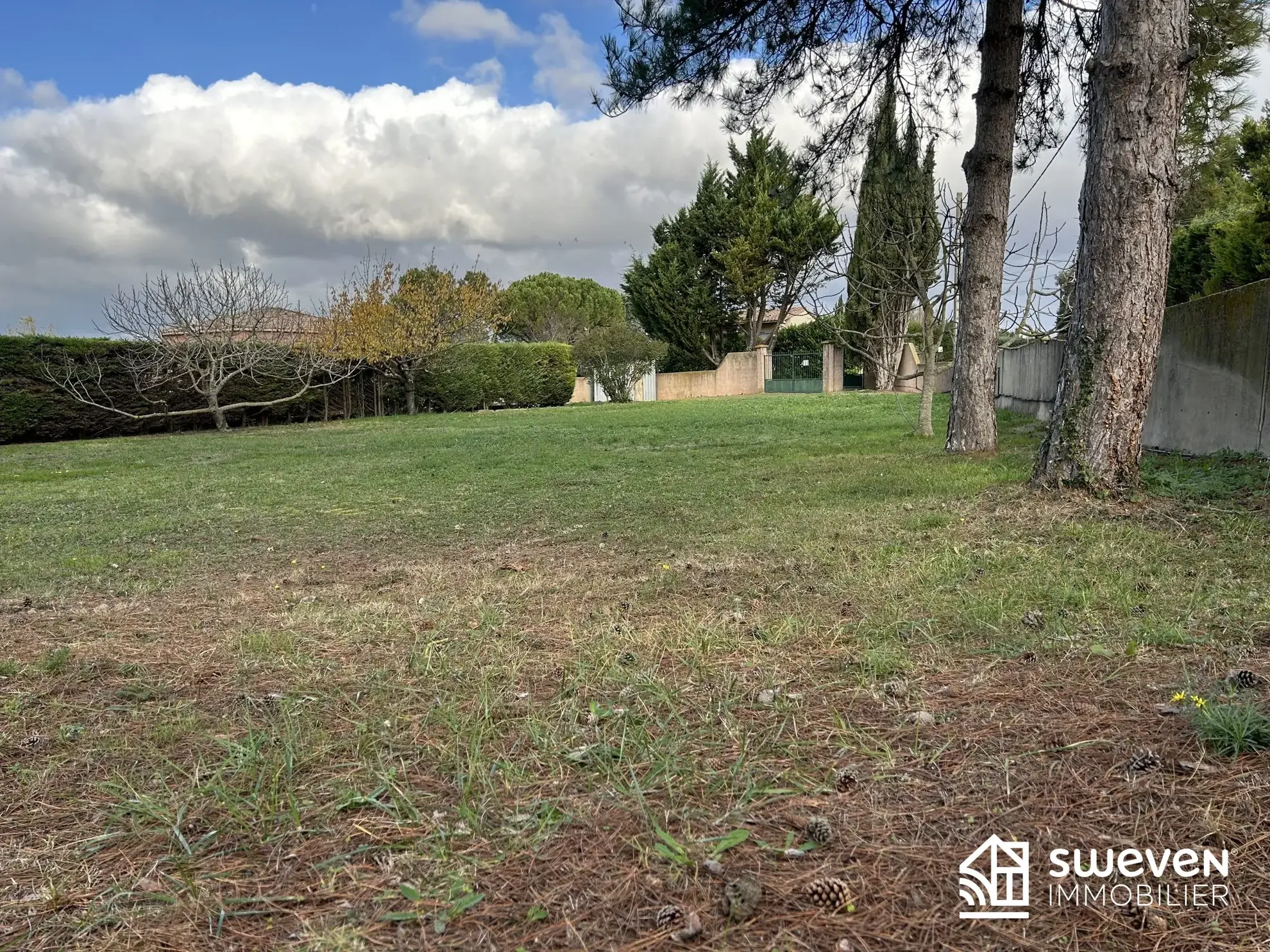 Terrain constructible viabilisé à Lavalette (11290) proche Carcassonne