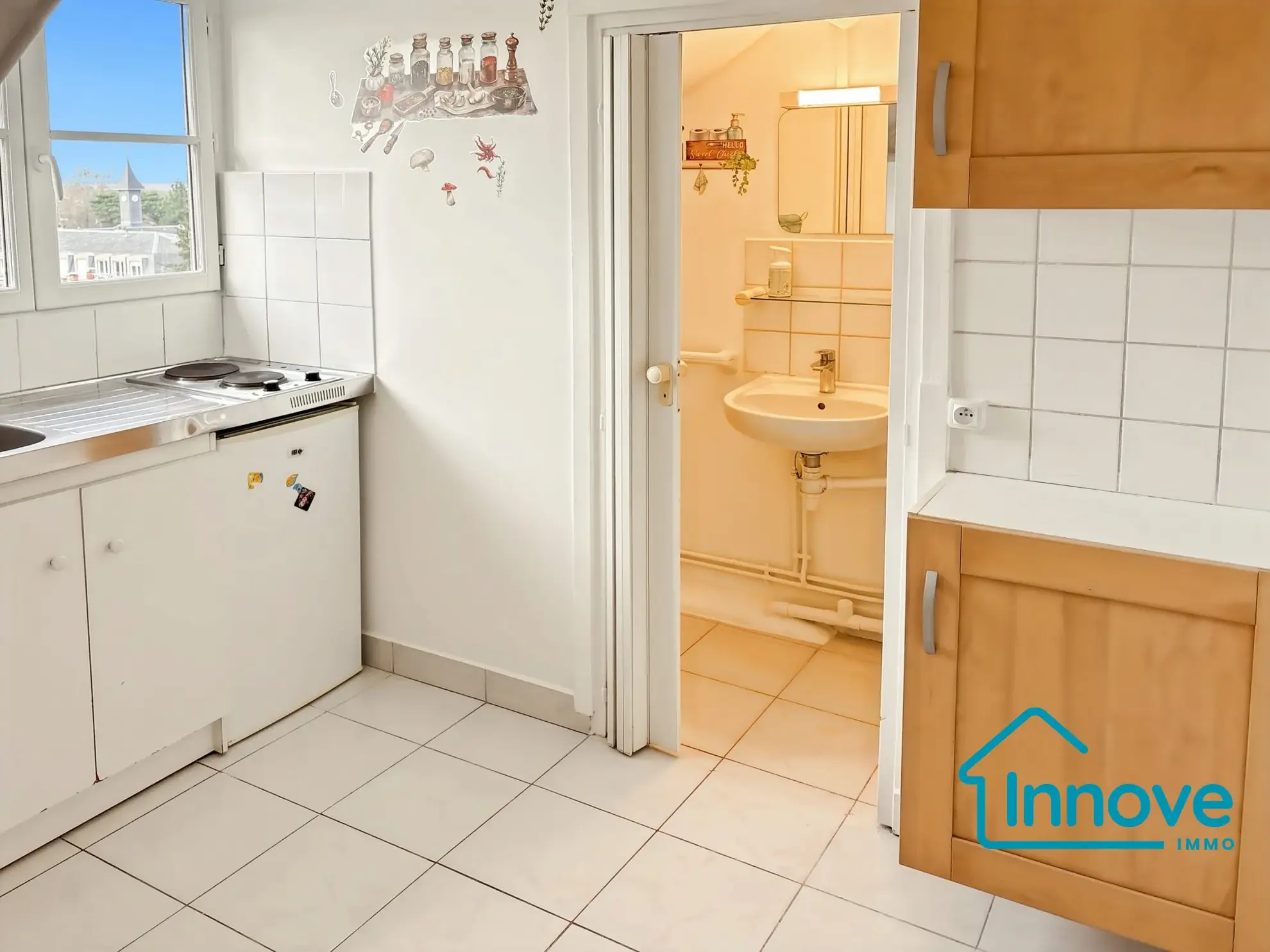 Studio rénové de 20 m² à Versailles Saint Louis - Emplacement privilégié 