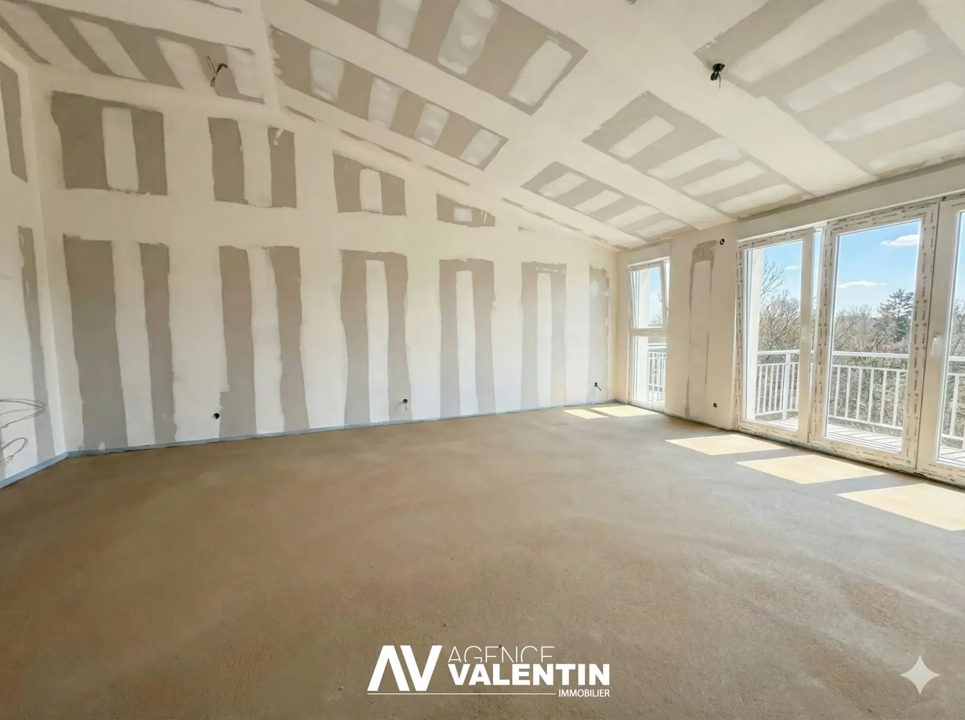 Duplex neuf 3 pièces à vendre à Koenigsmacker, résidence calme et moderne 
