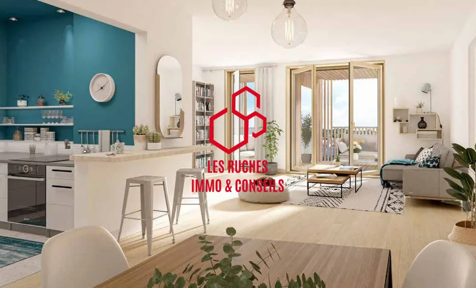 Appartement à vendre à Vigneux-sur-Seine de 43,70 m² avec terrasse et proximité des commodités