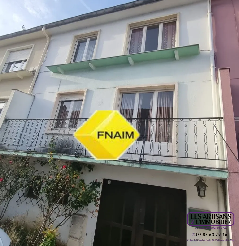 Maison F5 à Montigny-les-Friches près de Metz avec jardin et garage