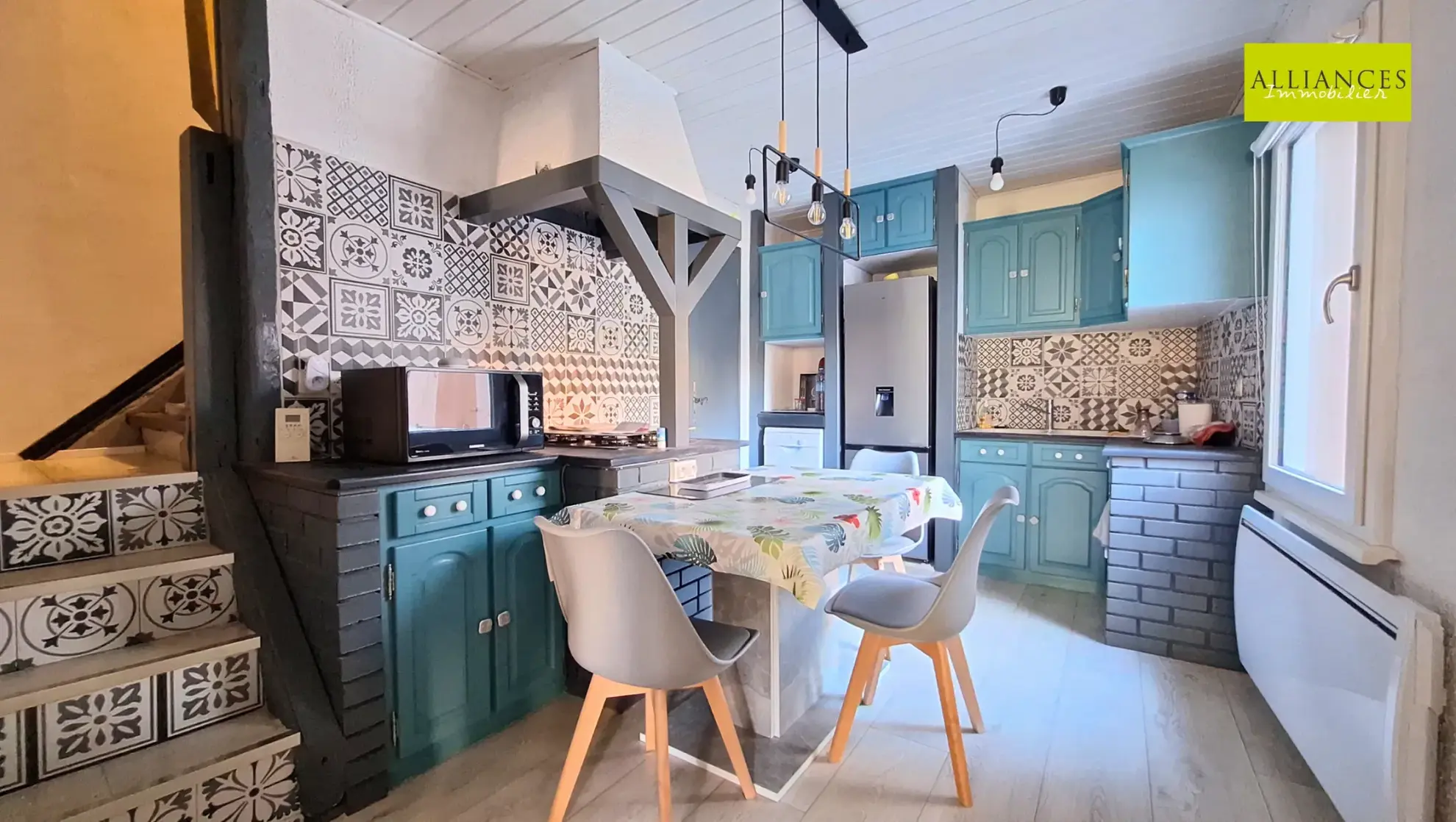 Maison de ville lumineuse de 113,84 m² avec cour à Rouffach