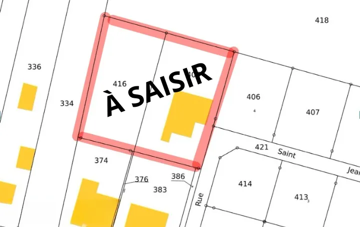 Terrain constructible de 2360 m² à Faulquemont – Emplacement privilégié 