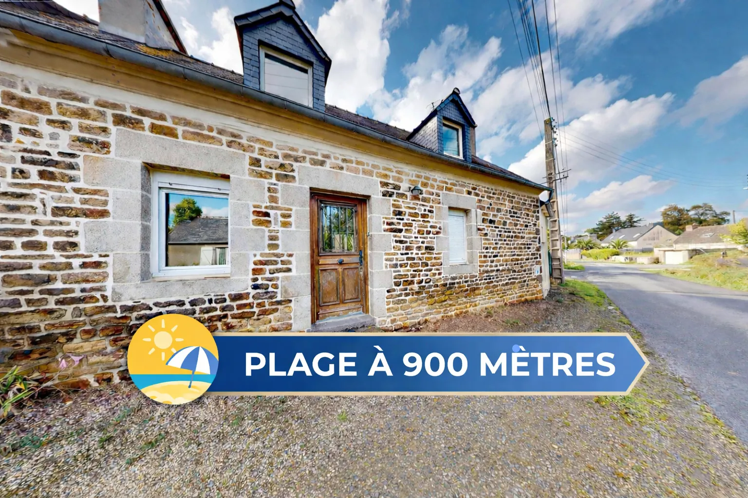 Maison 4 pièces avec terrasse à Paimpol, proche plages - 85 m²
