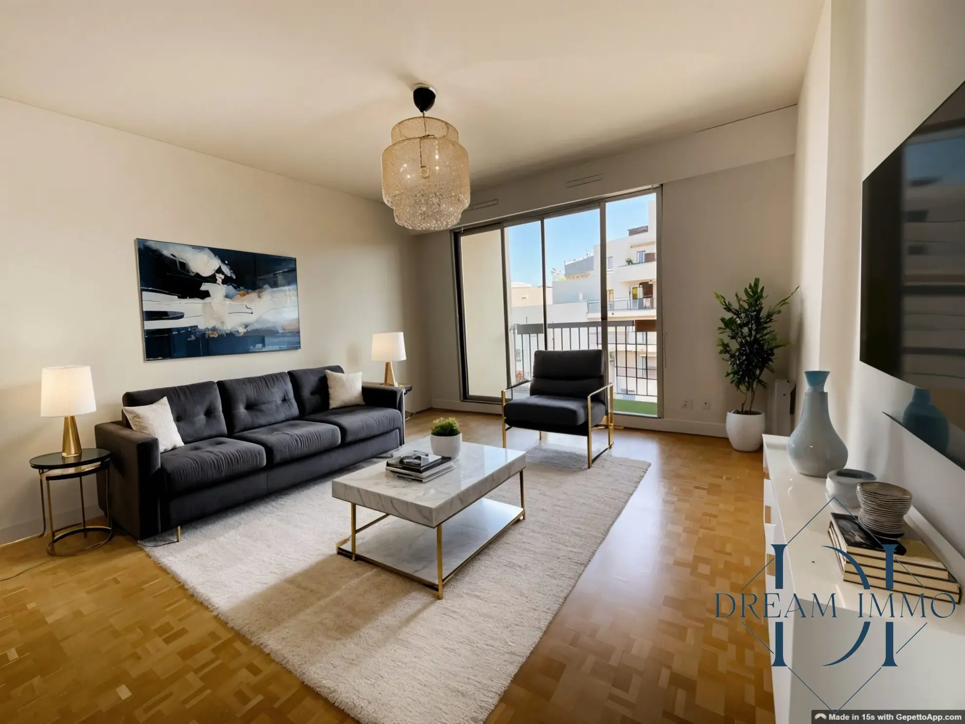 Appartement 2 pièces lumineux à Gagny proche gare RER E