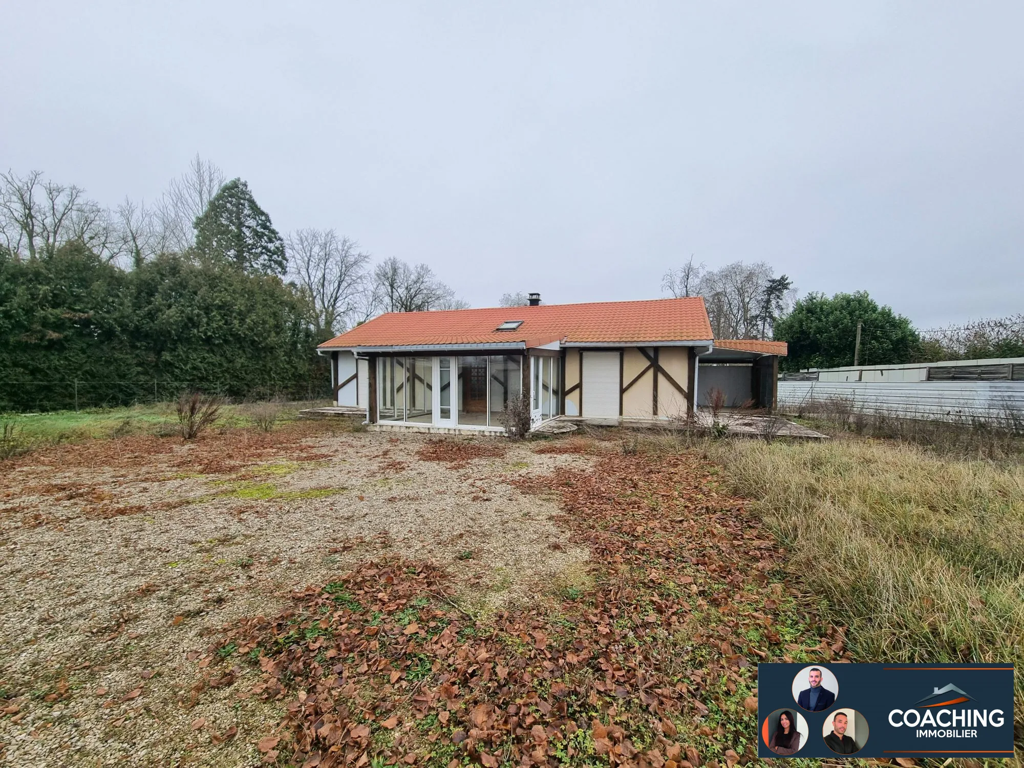Maison à restaurer avec jardin clos à Marolles, 3 chambres, proche centre-ville